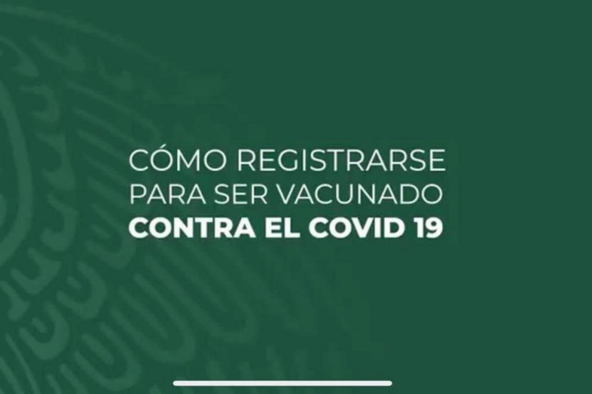 Registro de personas adultas mayores para aplicación de vacuna contra COVID-19 : Fotografía cortesía ® Secretaría de Salud México